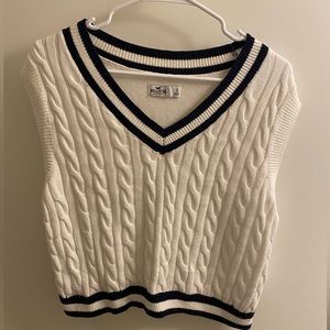 Hollister sweater tank (size small)